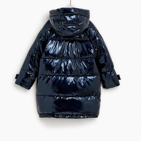 Vinyl Puffer Jacket - Ảnh 2