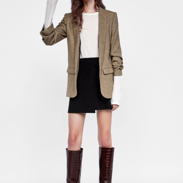 Herringbone Blazer - Ảnh 4