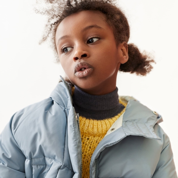 Boys light blue jacket - Ảnh 4